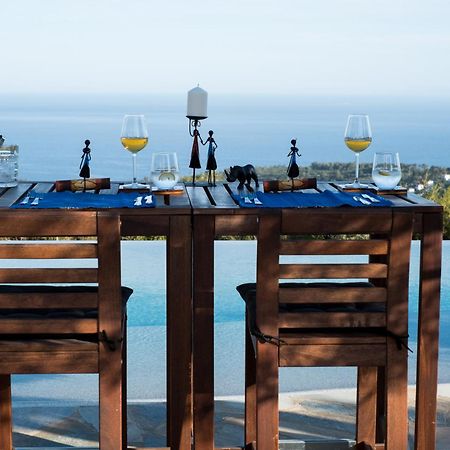 The Infinity 180 Luxury Suites Milia Dış mekan fotoğraf