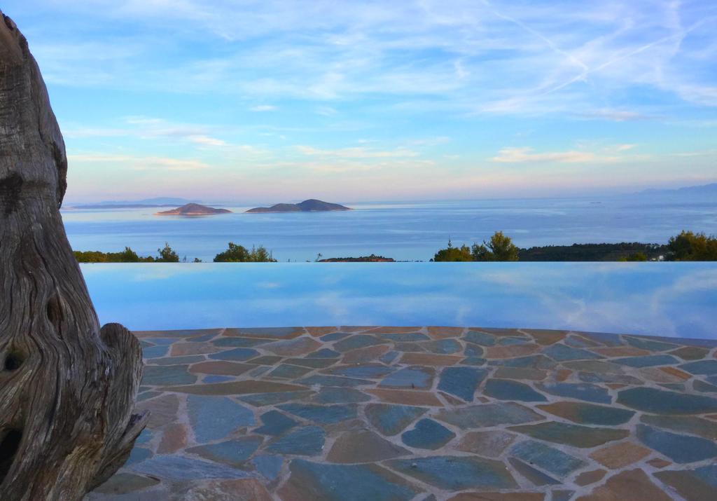 The Infinity 180 Luxury Suites Milia Dış mekan fotoğraf